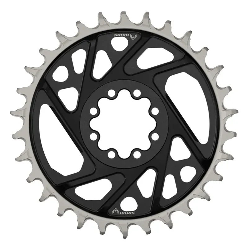 SRAM Chain Ring T-TYPE Direct Mount 3mm Offset Eagle (including 8 Bolts) XX D1 2023: BLACK 3
