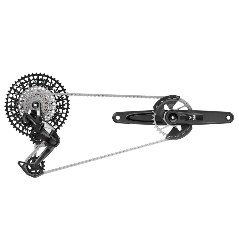 SRAM Eagle 90 T-Type 165mm Groupset in Black