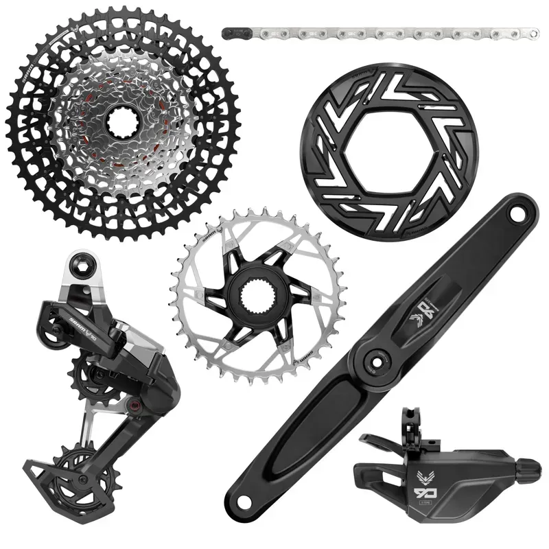 SRAM Eagle 90 T-Type E-MTB Groupset - Bosch - 165 mm cranks 