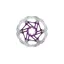 Hope Floating Disc Brake 180mm 6-Bolt Rotor in Purple