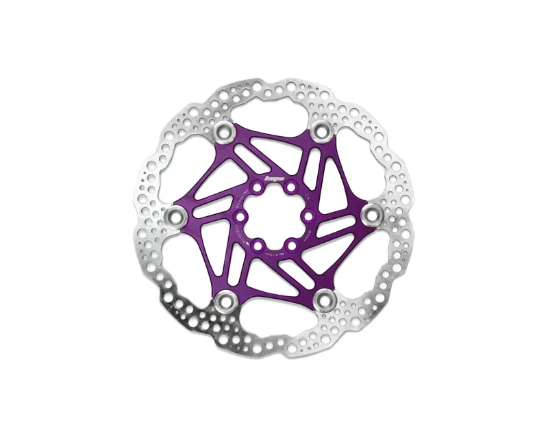 Hope Floating Disc 183mm 6-Bolt Float Rotor in Purple