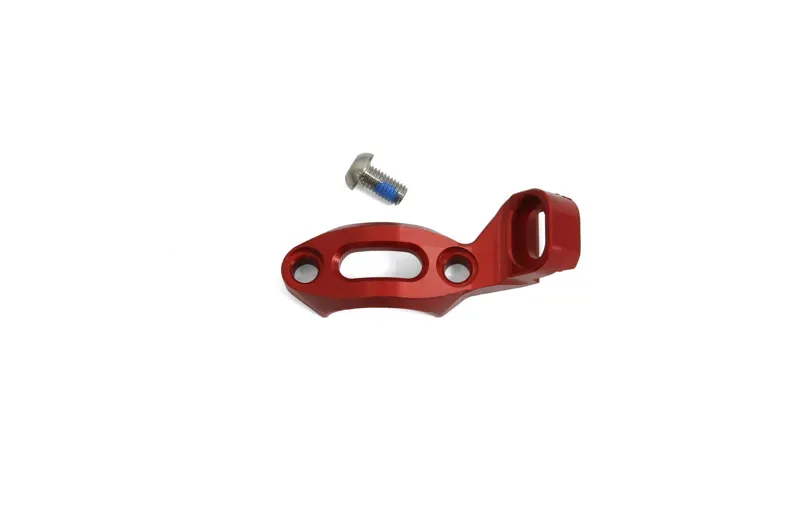 Hope Tech 3 Shimano Replacement Shifter Mount w/ Bolt in Red-1
