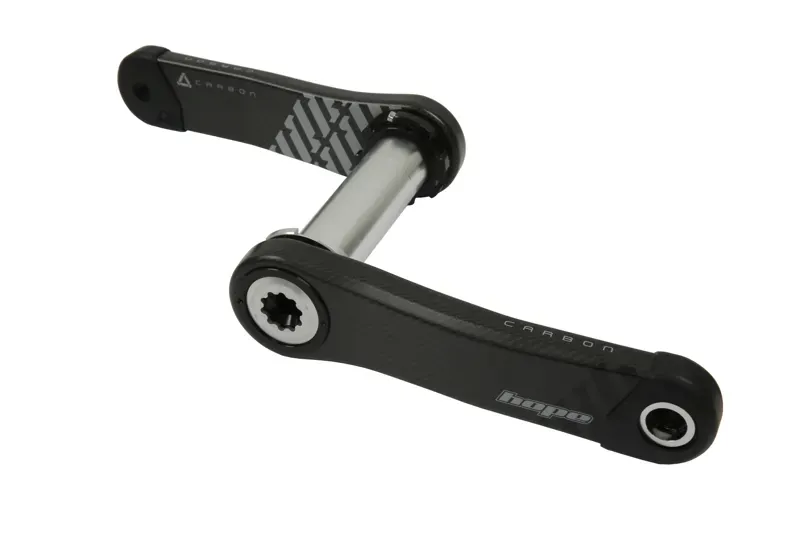 Carbon Crankset No Spider - silver