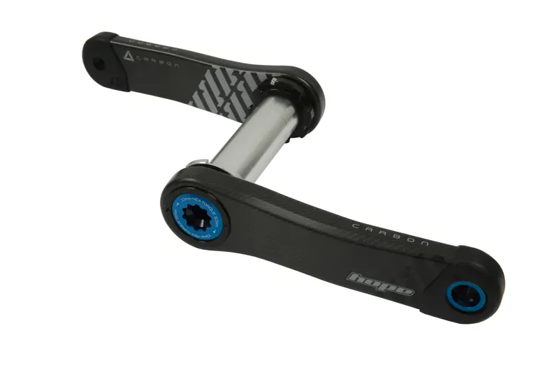 Carbon Crankset No Spider - blue