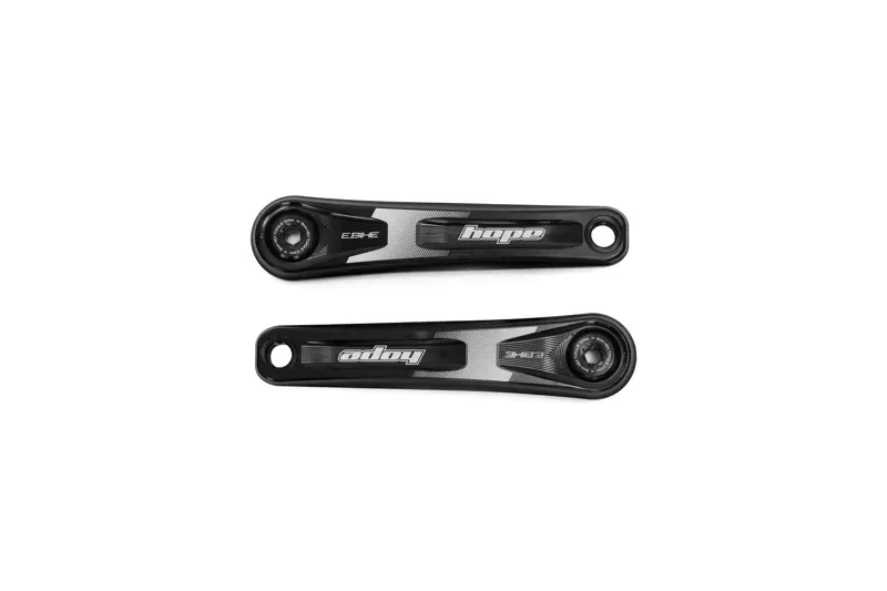 Hope E-Bike 165mm Narrow Crankset in Black