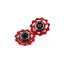 Hope 11 Tooth Jockey Wheel Pair in Red