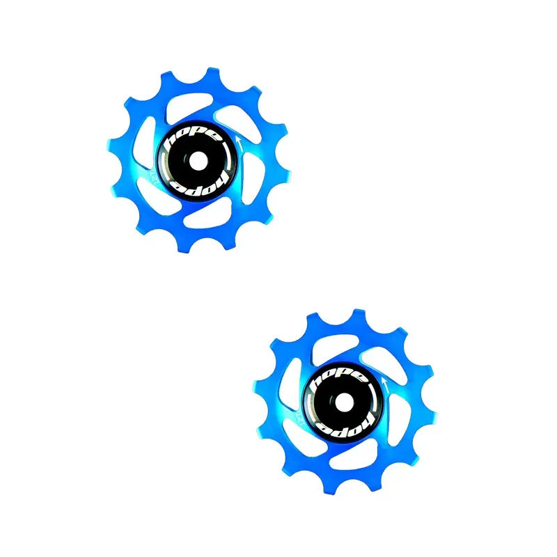 Hope 12 Tooth Jockey Wheel Pair in Blue