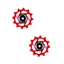 Hope 12 Tooth Jockey Wheel Pair in Red