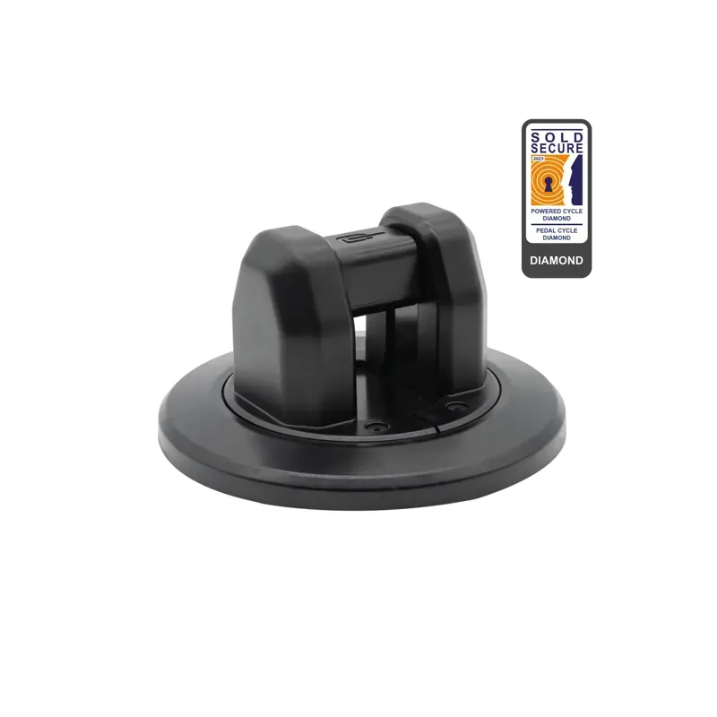 Hiplok A1000 Wall  Ground Anchor BLACK size