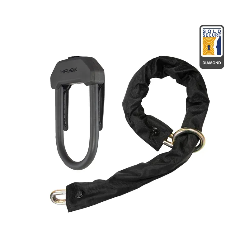 Hiplok DXXL D-Lock Chain Combo: BLACK size