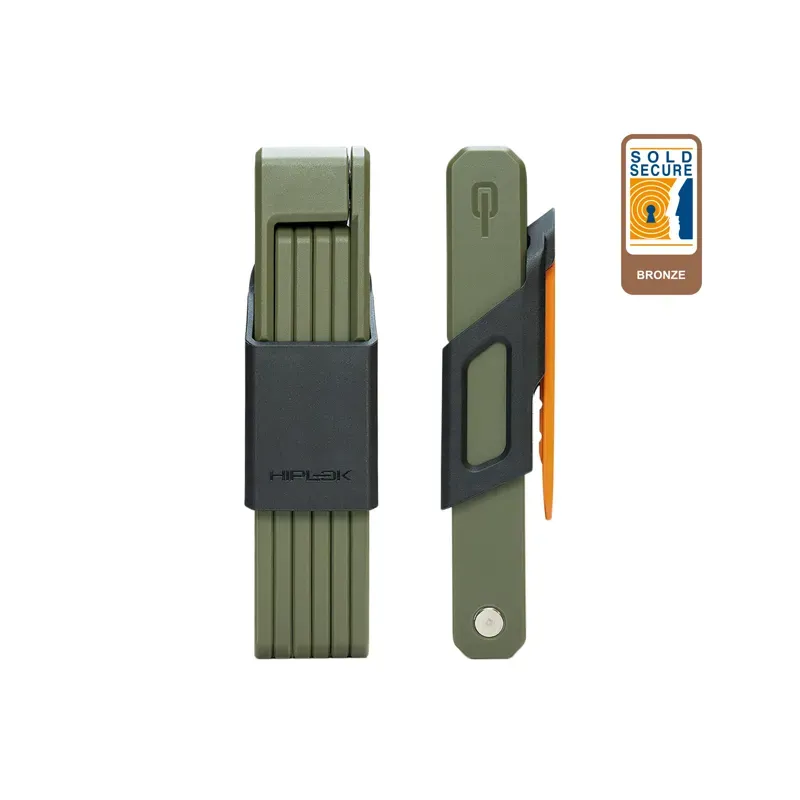 Hiplok Switch Folding Lock 2022: GREEN size