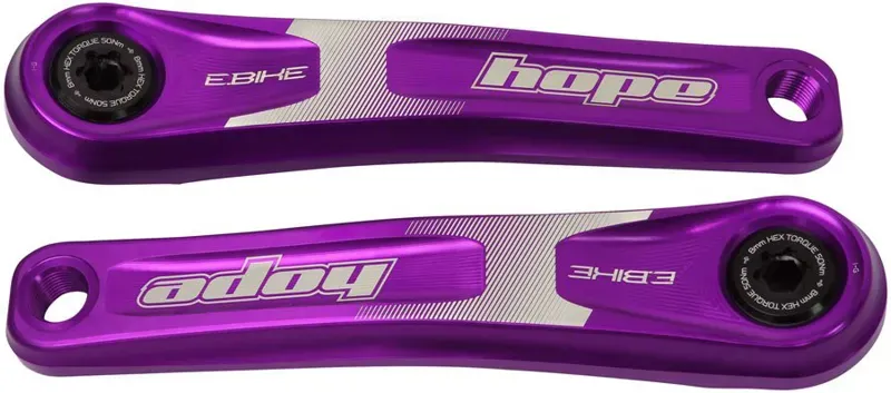 Hope E-Bike Specialized 165mm Crankset in Purple