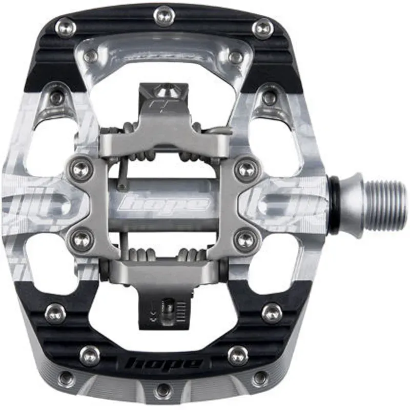 Hope Union Clip Pedals - Silver
