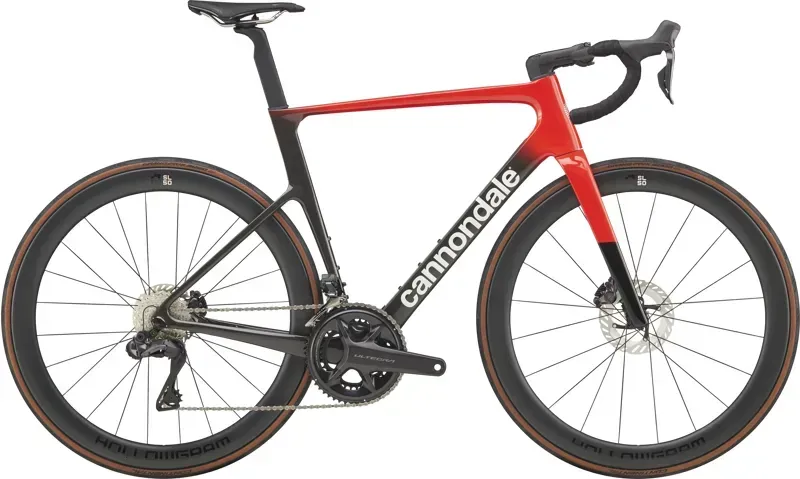 Cannondale Supersix Evo HI-Mod 2 Road Bike In Rally Red