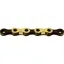 KMC X12 126L Chain in Black Gold