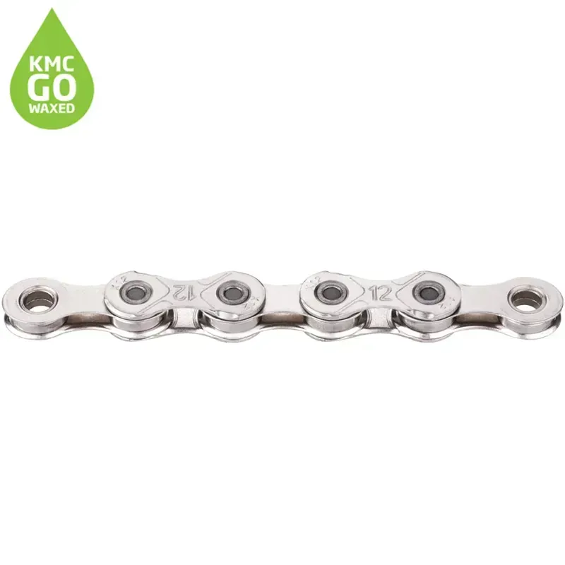 KMC X12 126-link Waxed Chain in Silver