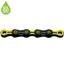 Kmc X11 DLC Waxed Chain 118L In Yellow