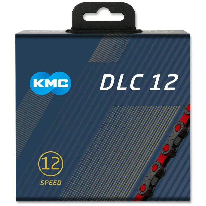 KMC X12 DLC 126L Chain in Red