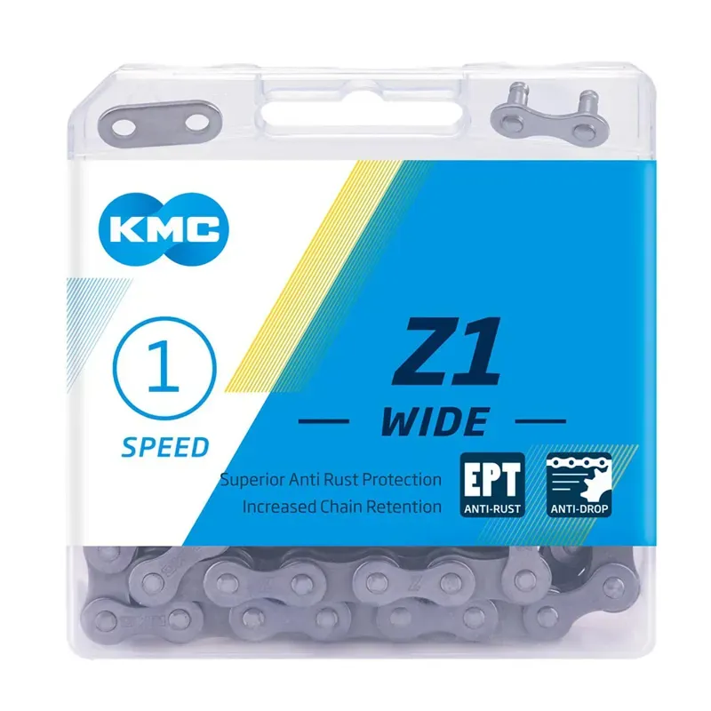 KMC Z1 EPT 112/128L Wide Chain in Silver