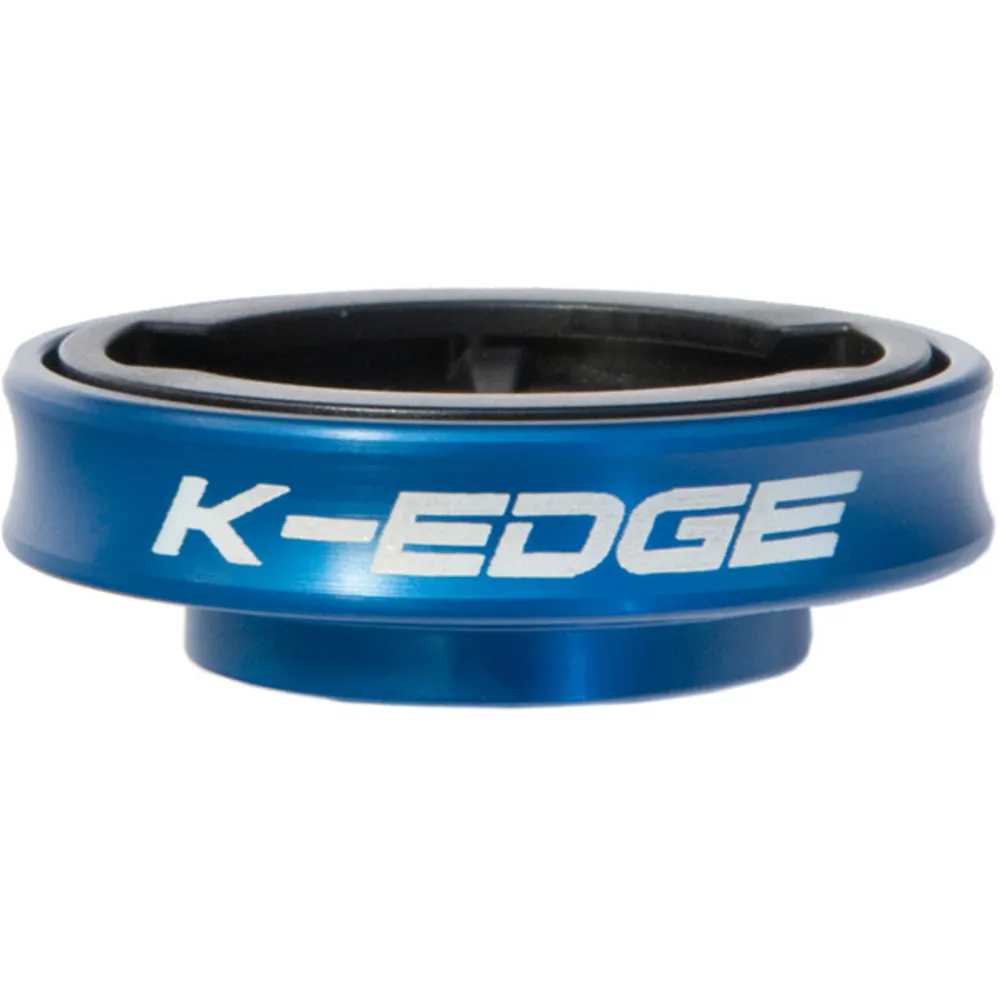 Js Cycles K-Edge Garmin Edge Gravity Top Cap Mount in Blue | Free delivery over £50 & Cycle Scheme available.