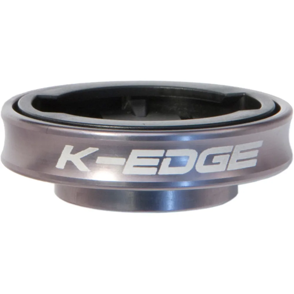 Js Cycles K-Edge Garmin Edge Gravity Top Cap Mount in Silver | Free delivery over £50 & Cycle Scheme available.