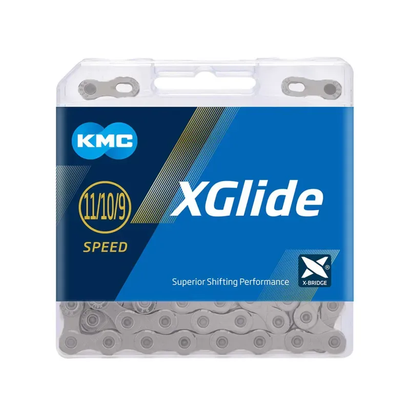 KMC X-Glide CUES Chain 118L/126L in Grey