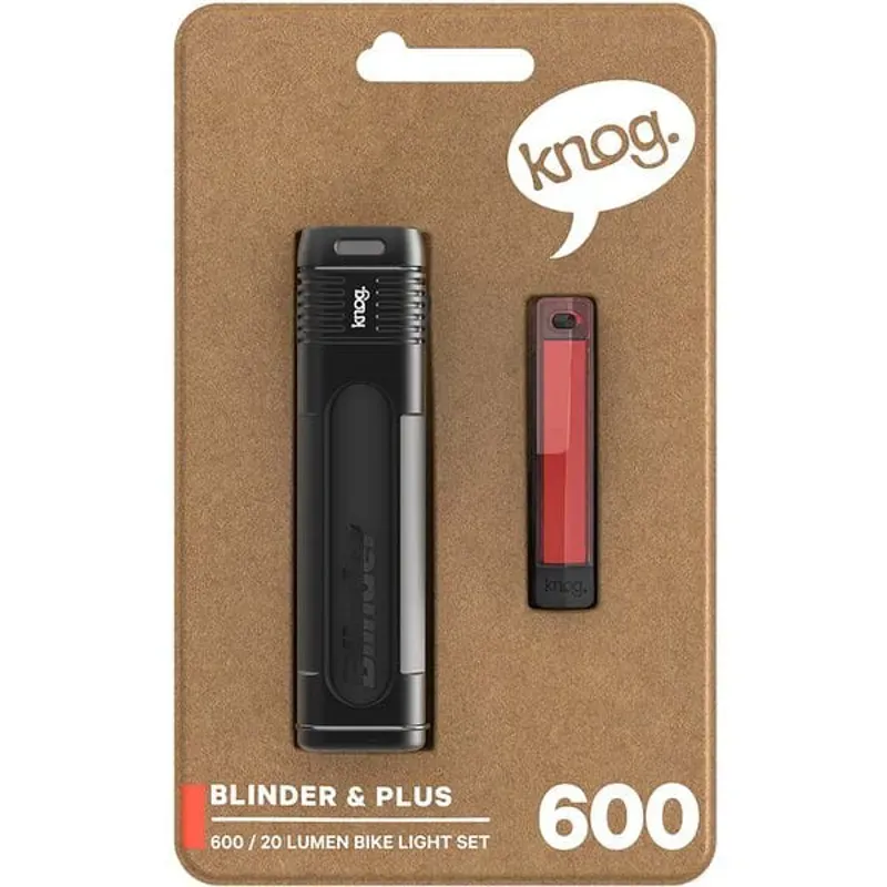 KNOG Lights Blinder Pro 600 + 20 Front And Rear Twin Pack -3
