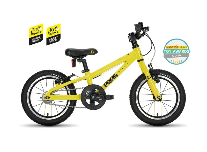 Frog 40 Kids Bike In Yellow TDF