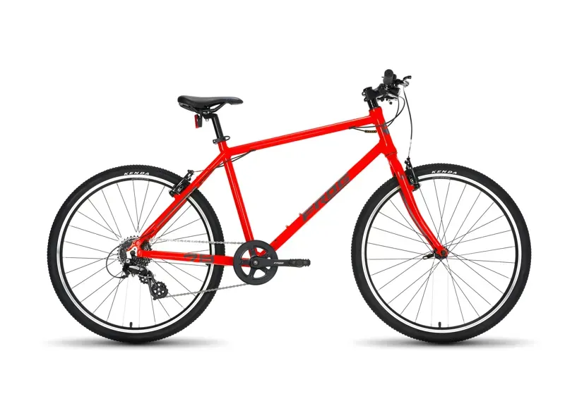 Frog Bikes Frog 78 Kids Hybrid Back In Neon Red