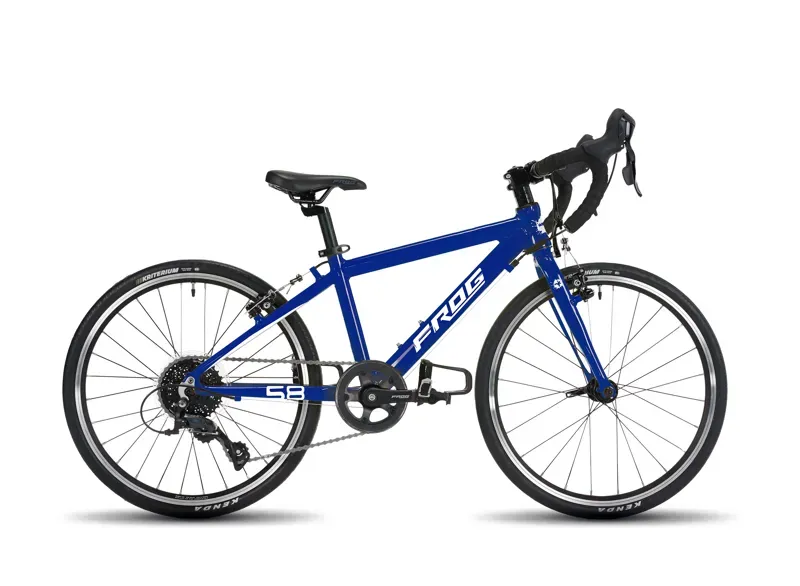 Frog Bikes Frog Road 58 Kids Road Bike In Electric Blue