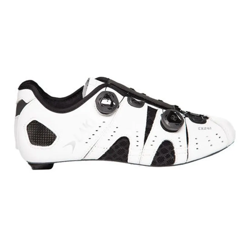 Lake CX241 CFC Road Shoes in White 