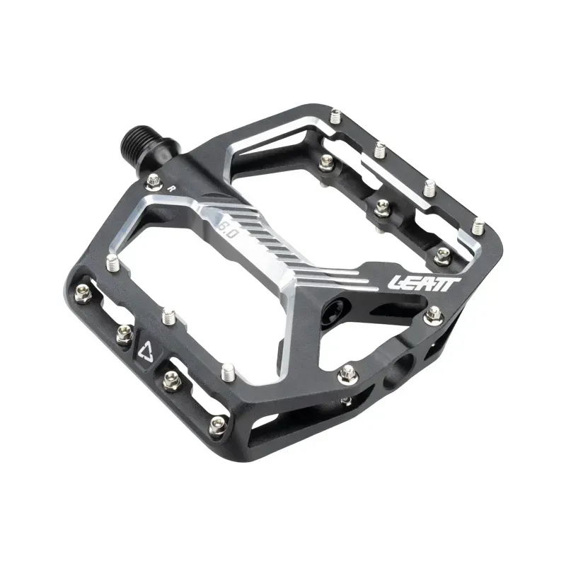 Leatt All Mountain 6.0 Flat Wide And Narrow Pedals In Black