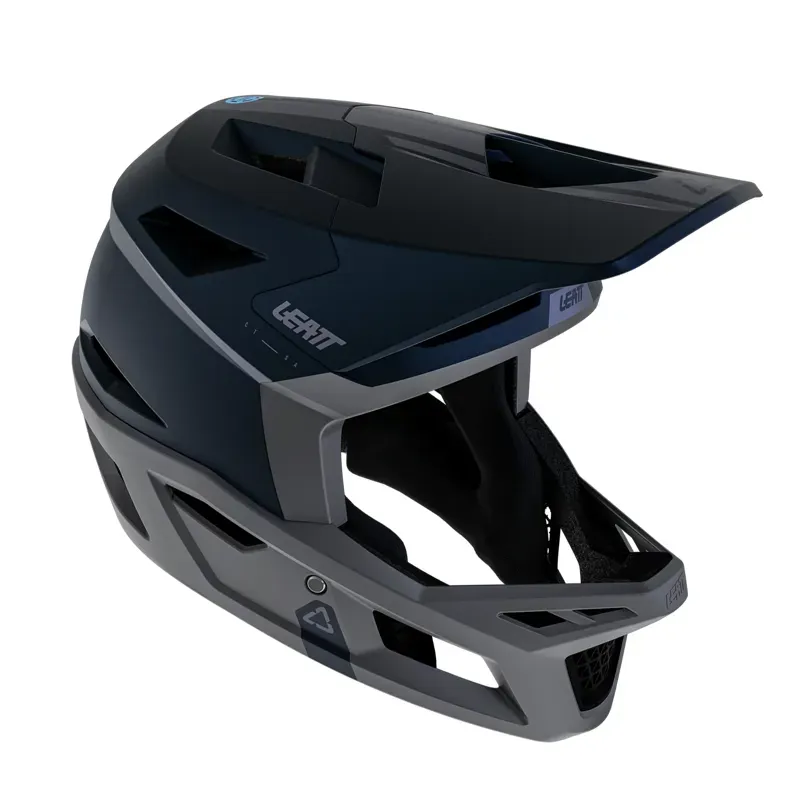Leatt Gravity 4.0 MTB Helmet in Stealth Black/Grey
