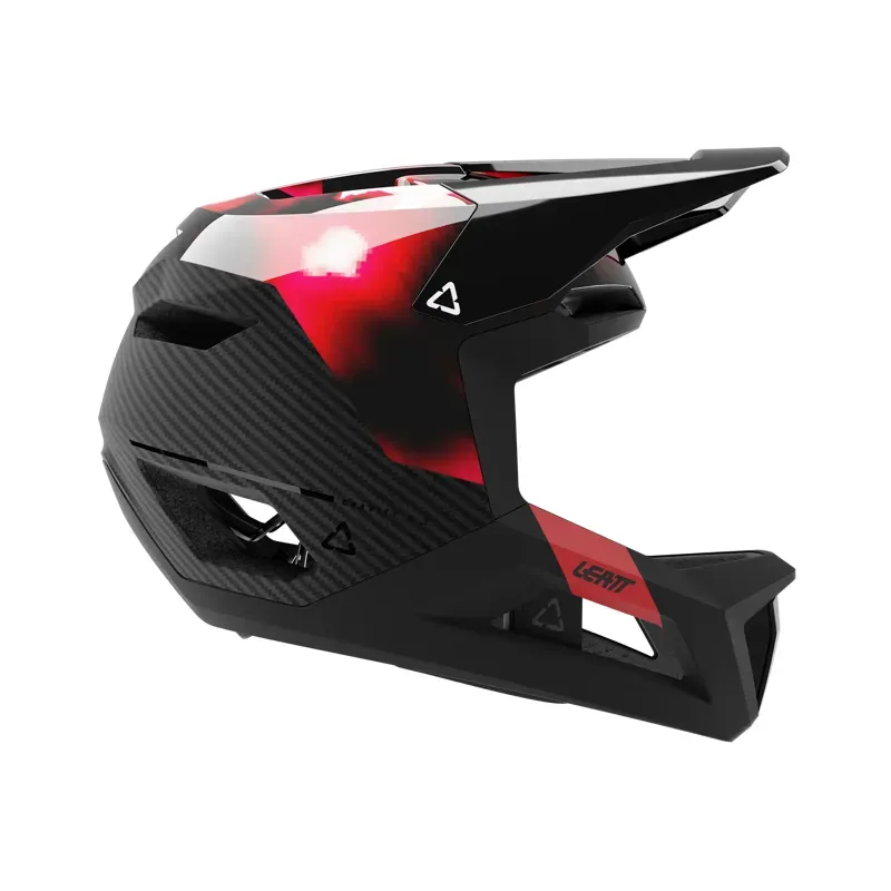 Leatt Gravity 5.0 MTB Helmet in Red-1