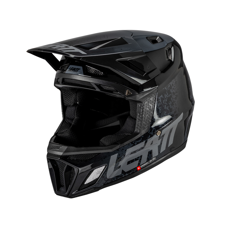 Leatt Gravity 8.0 MTB Full Face Helmet - Black 