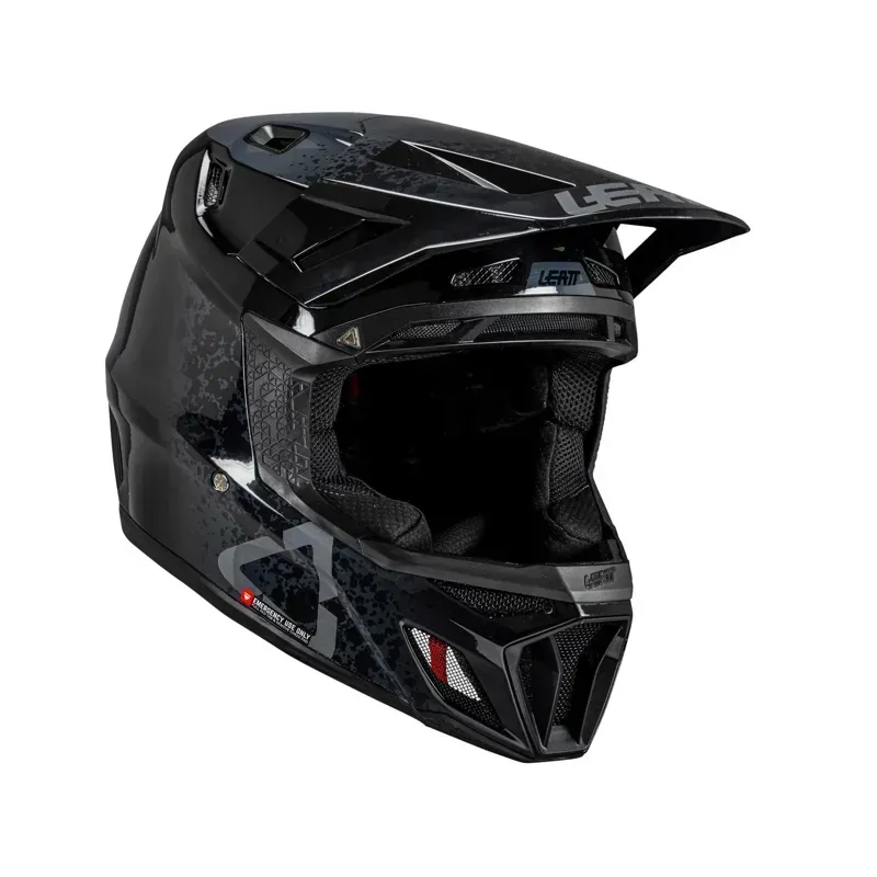 Leatt Gravity 8.0 MTB Full Face Helmet - Black -1