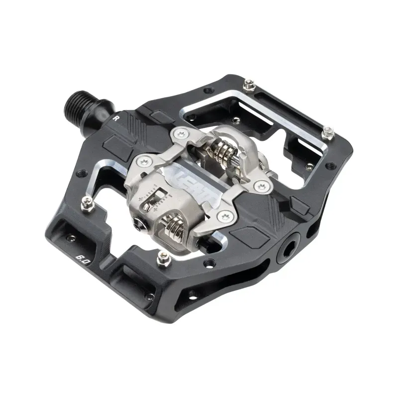 Leatt Gravity 6.0 Pedals 2025: BLACK 110x88mm
