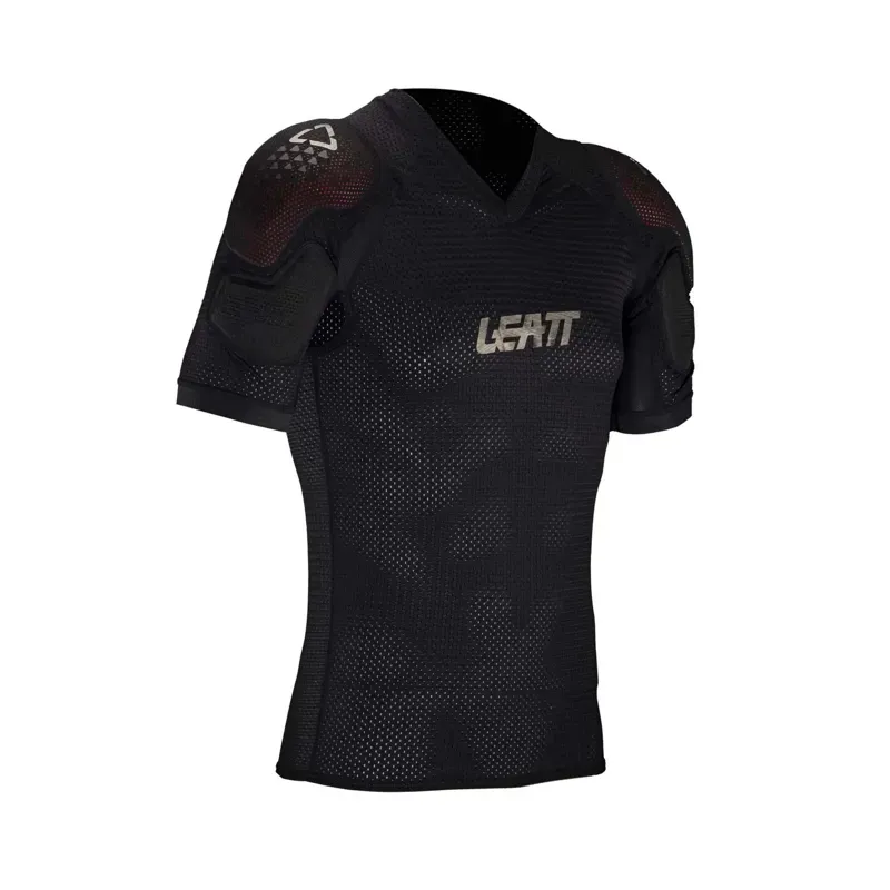 Leatt 3DF AirFit Lite Evo Shoulder Tee 2025: BLACK
