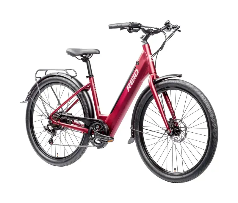 Reid Let's Roll Electric Bike - Red - Size medium -1