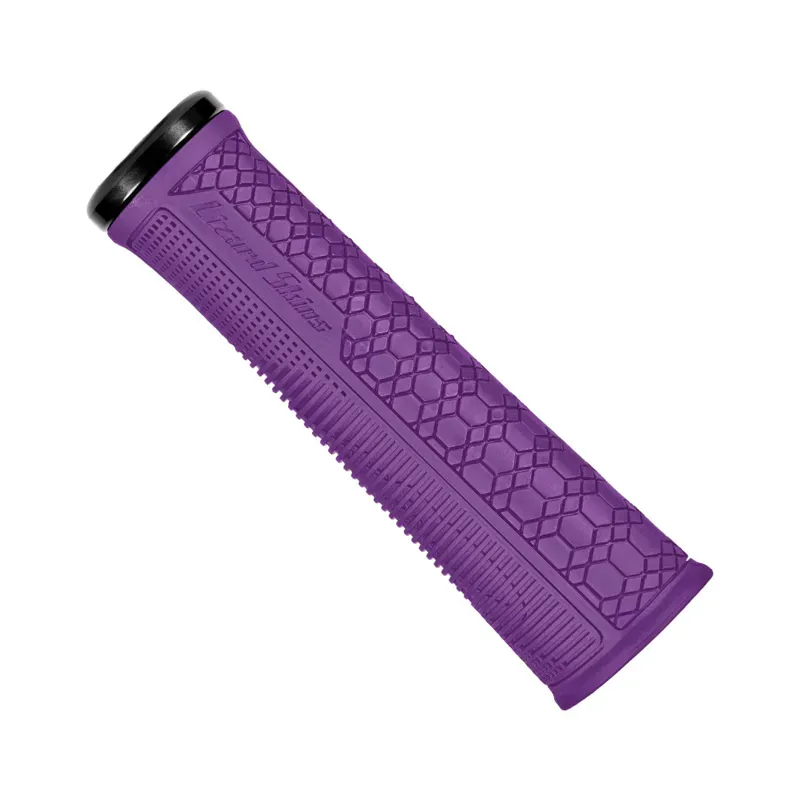 Lizard Skins 136mm Single Lock-on Grips In Ultra Purple