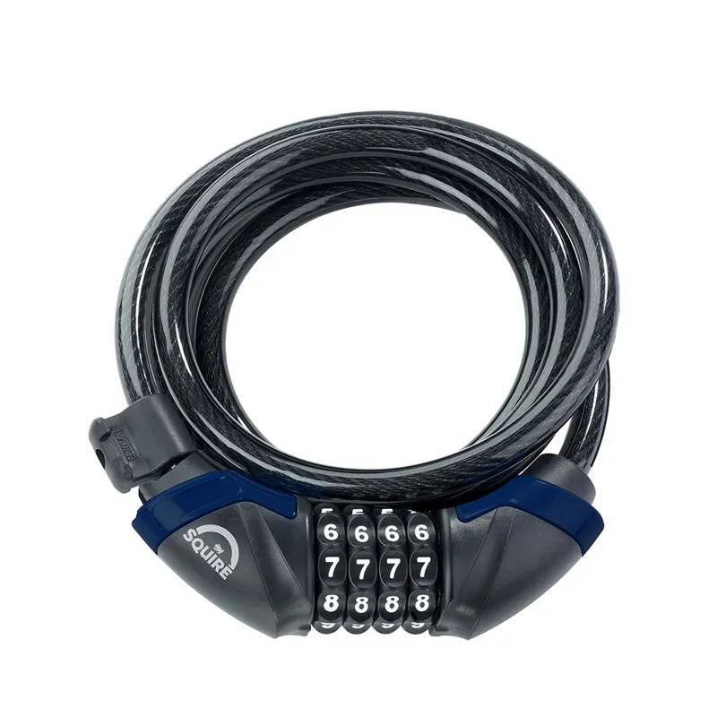Squire Kilda Combi 10 Combo Cable Lock in Black-1