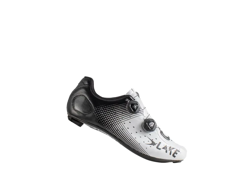 Lake CX332 CFC Carbon Wide Fit Road Shoe in White