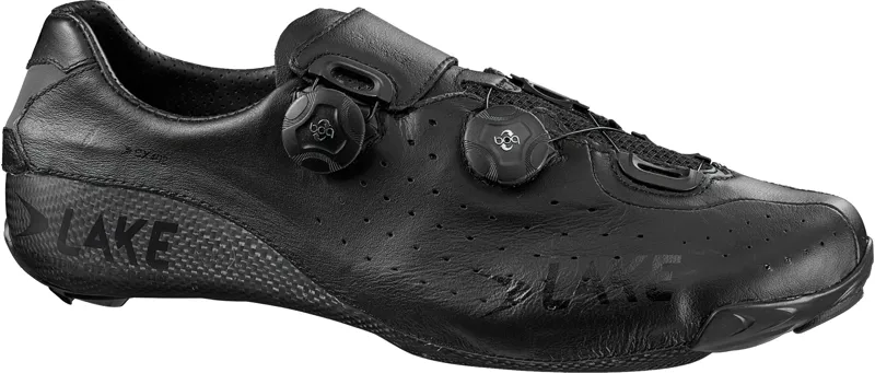 Lake CX402 CFC Carbon Road Shoe Speedplay in Black 