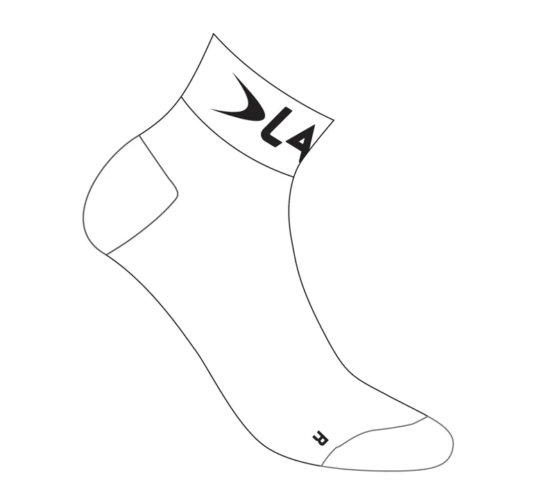 Lake Coolmax Socks White 