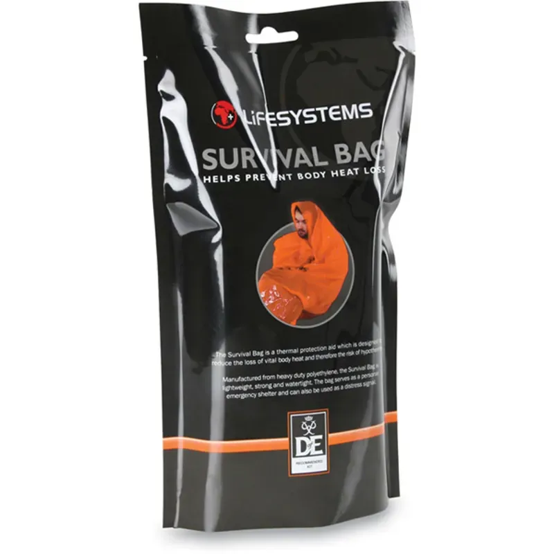 Lifesystems Survival Bag in Orange