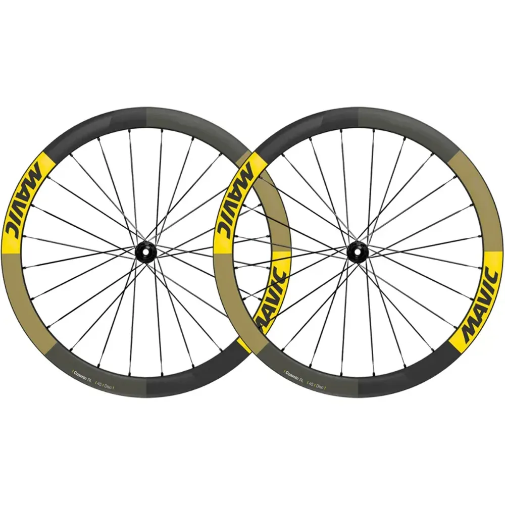 Js Cycles Mavic Cosmic SL Team Edition Carbon Wheelset - Disc - Shimano | Free delivery over £50 & Cycle Scheme available.