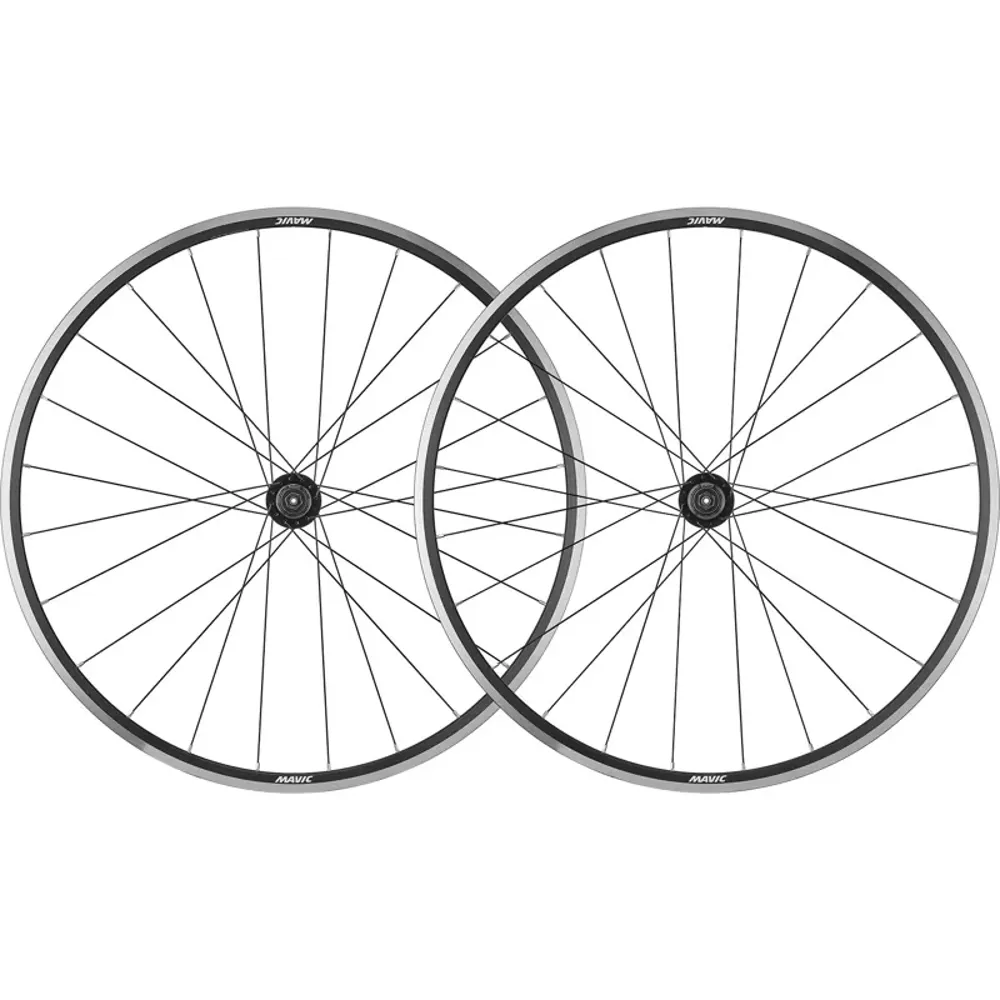 Js Cycles Mavic Access Rim Brake Wheelset Silver | Free delivery over £50 & Cycle Scheme available.