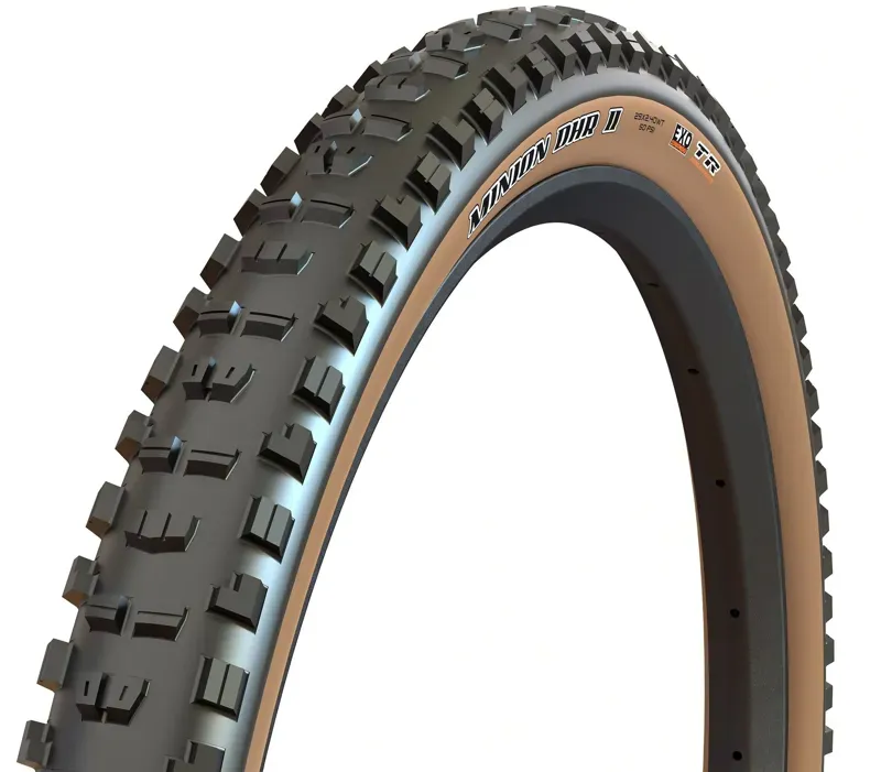 Maxxis Minion DHR II Folding 3C TR DD Maxx Terra Tyre in Black-3