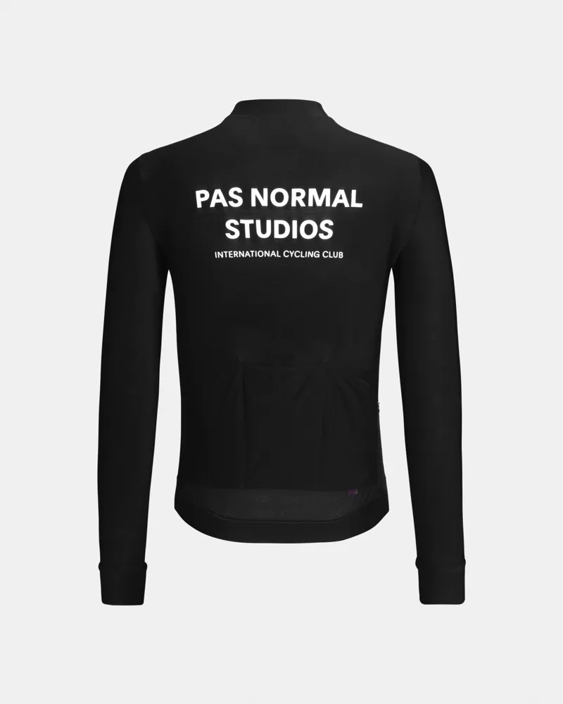 Pas Normal Studios Men's Mechanism Long Sleeve Jersey  Black-1