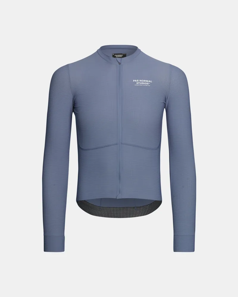 Pas Normal Studios Men's Mechanism Pro Long Sleeve Jersey  Matt Blue